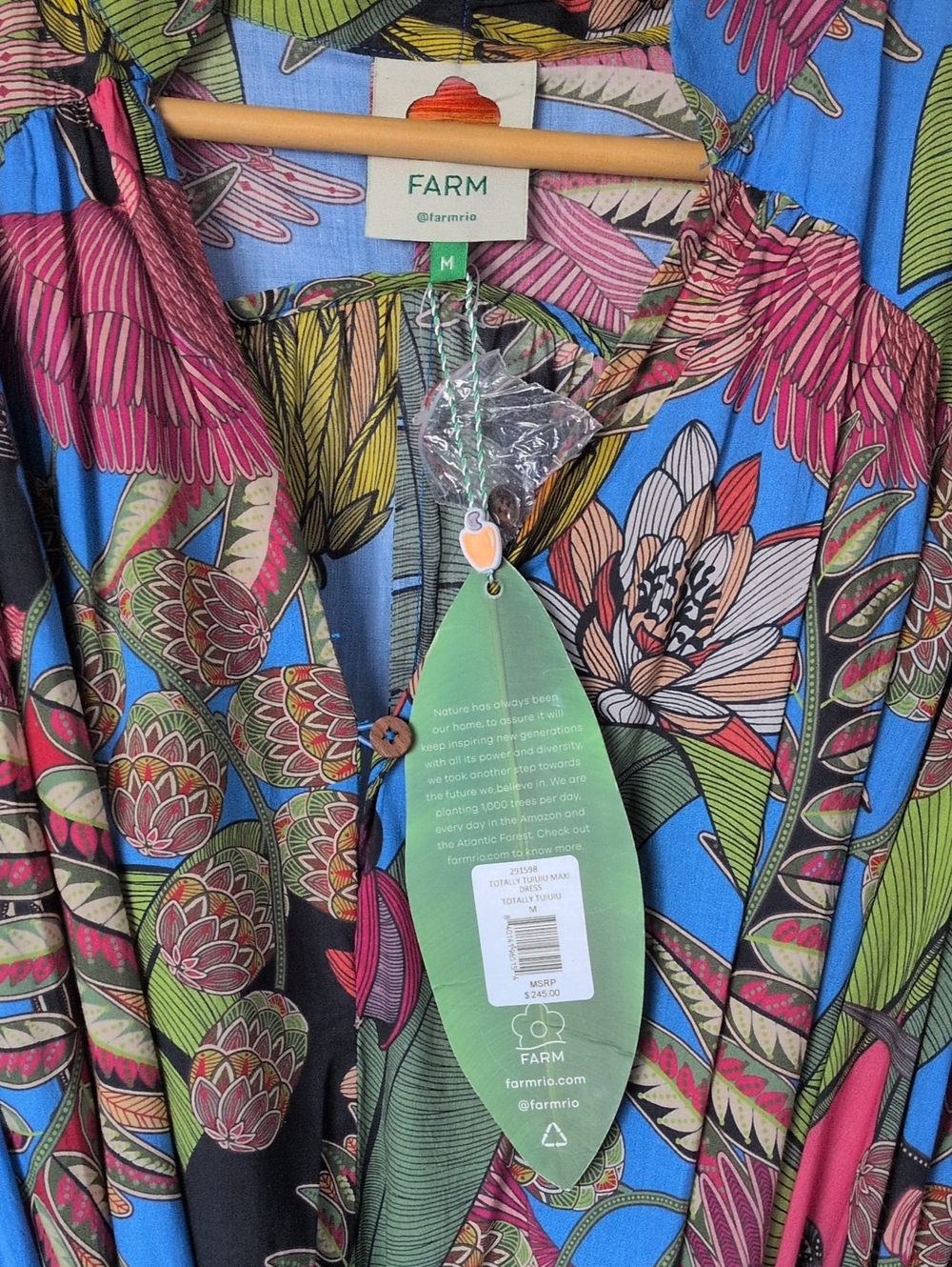 Farm Rio Totally Tuiuiu Dress - Picture 4 of 13
